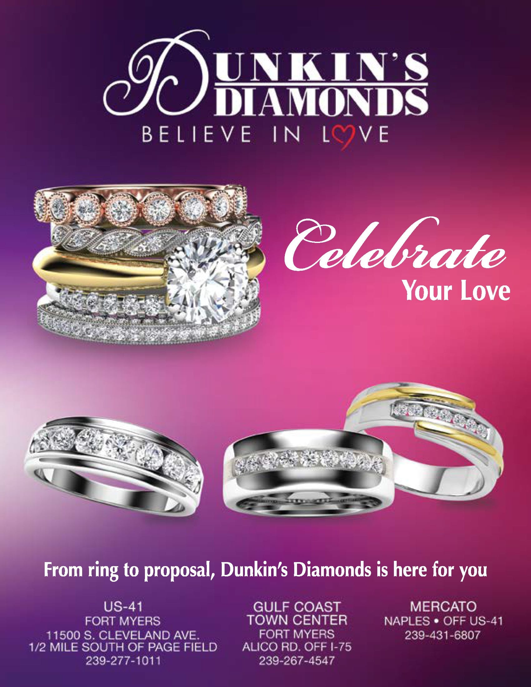 Best Jewelers in Fort Myers, FL and Naples, FL, providing engagement rings and wedding rings