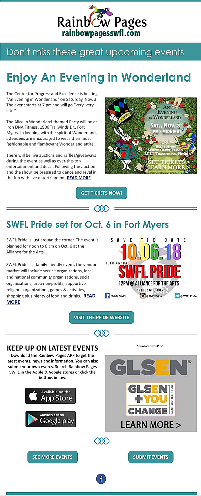 Rainbow Pages Newsletter