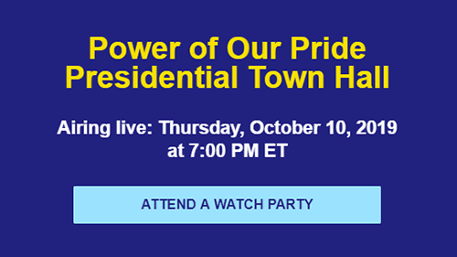 Democratic presidential candidate lgbt town hall