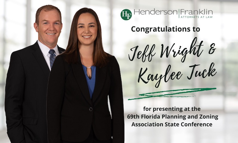 Attorneys Jeff Wright and Kaylee Tuck